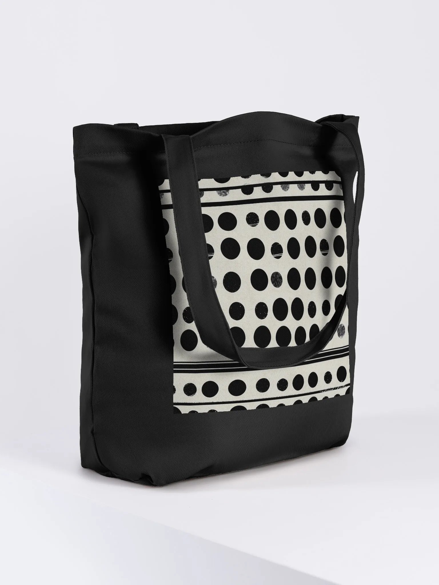 Distressed Dots Eco Tote product image (4)