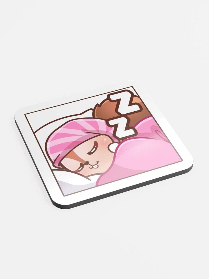 Dreamy Slumber Glossed Cork Coaster product image (2)