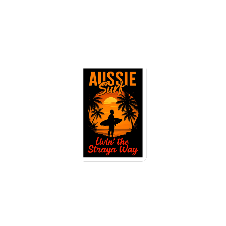 Aussie Surf Livin' the Straya Way Magnet product image (1)
