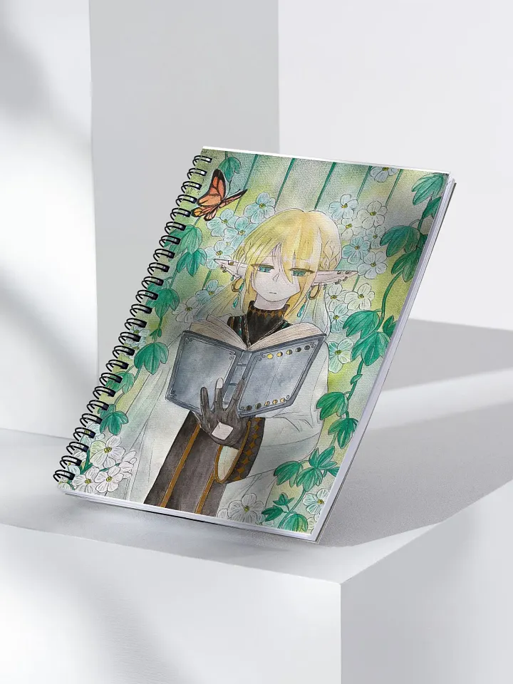 Elf and Skeleton Flowers - notebook product image (1)