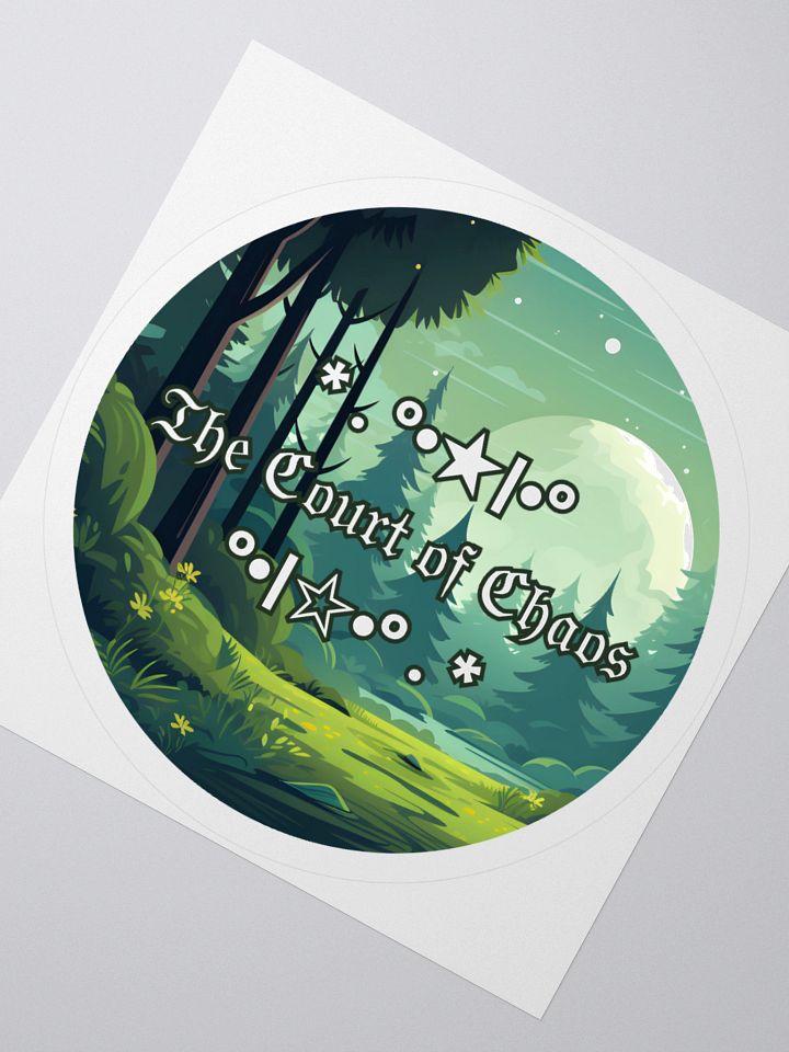 The Court of Chaos Sticker product image (4)