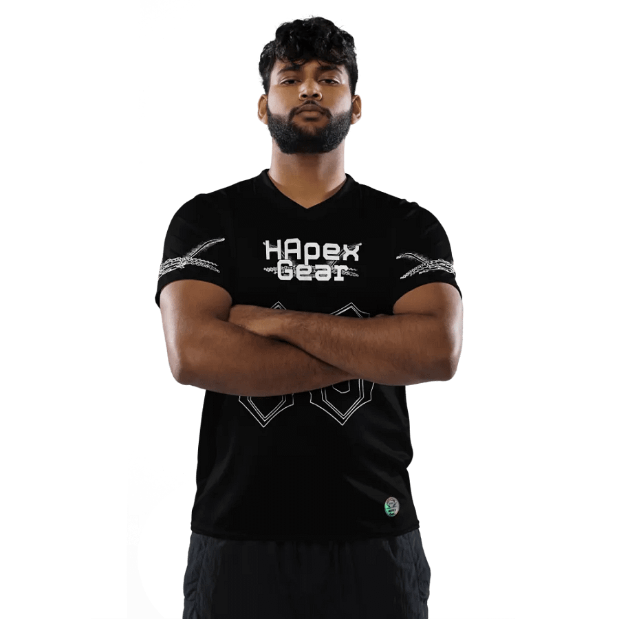 Capital Duranleau - Black - Recycled Unisex Sports Jersey - White HApex Gear Black Logo product image (5)