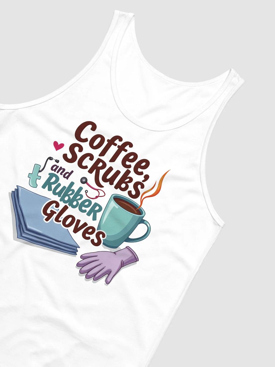 Coffee, Scrubs, and Heartbeats Tank product image (16)