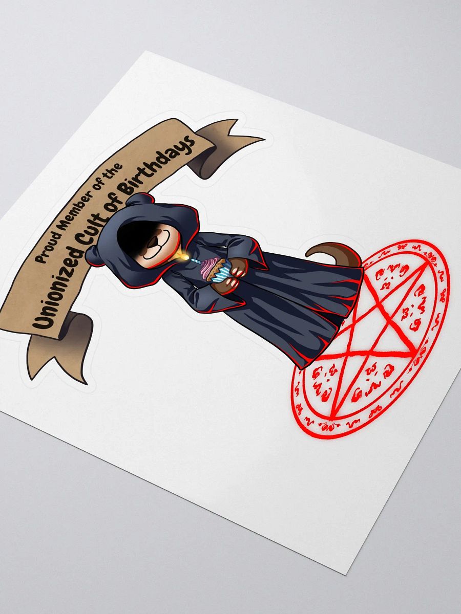 FG Birthday Cult Sticker product image (3)