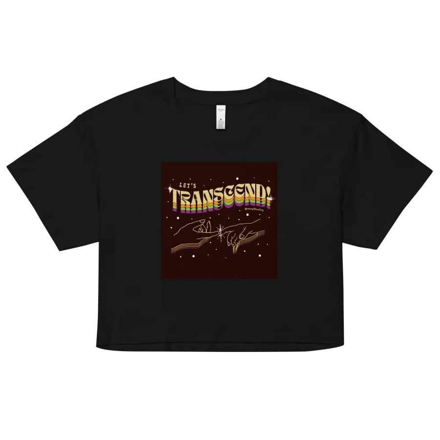 Let's Transcend Crop Tee! product image (6)