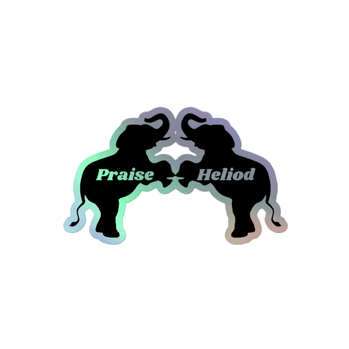 Praise Heliod Holo Sticker product image (2)