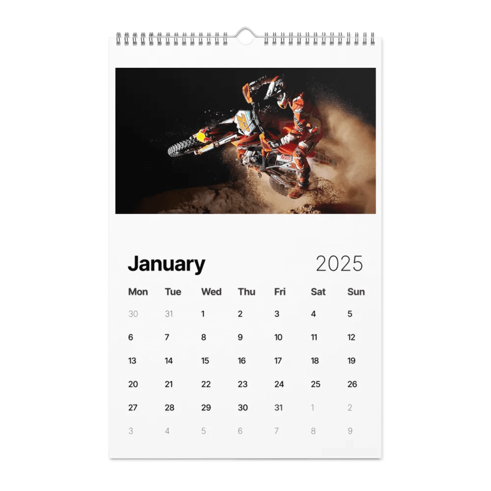 2025 Motorcross calender product image (6)