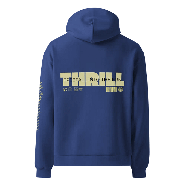 Thrill Seeker: Unleash the Fun: Oversized Hoodie product image (2)