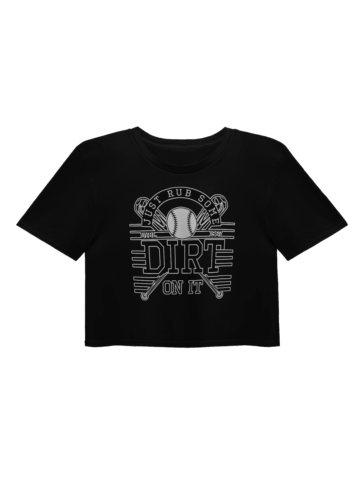 Vintage Baseball Graphic Crop Top product image (5)