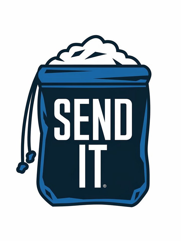 Send It Chalk Bag Logo product image (1)