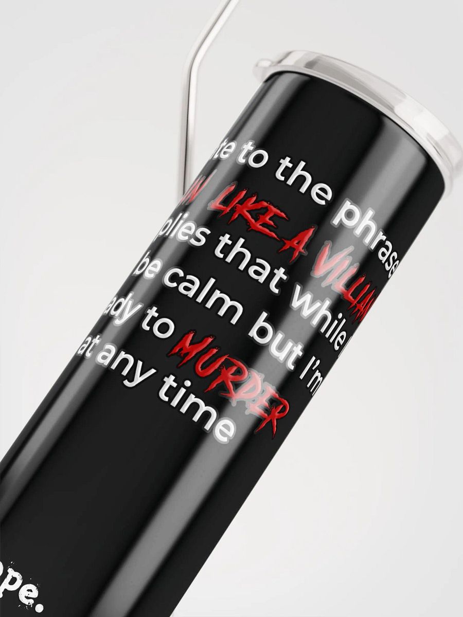 nope. resolute - villain tumbler 1 product image (5)