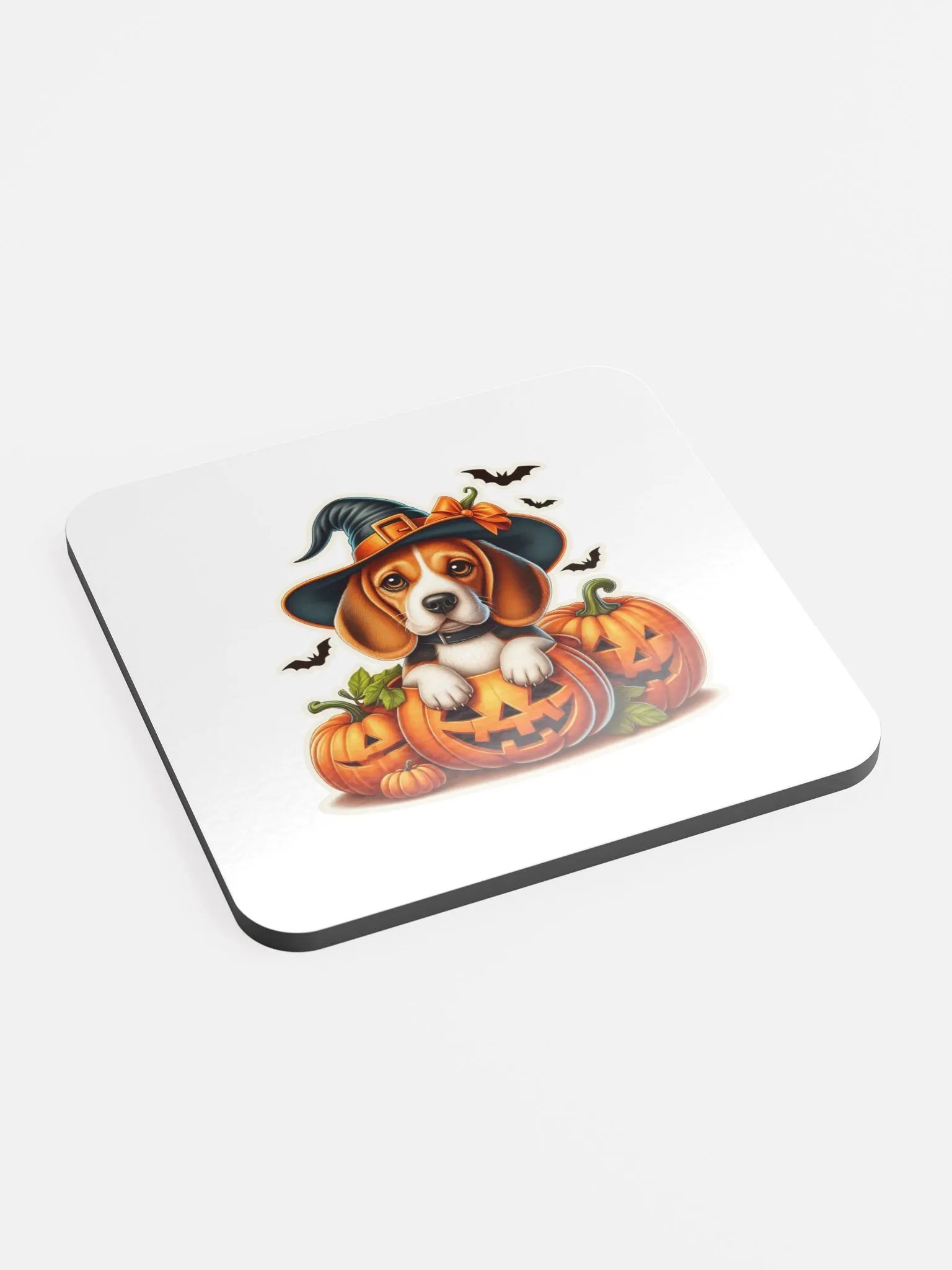 Halloween Pumpkin Beagle - Coaster product image (2)
