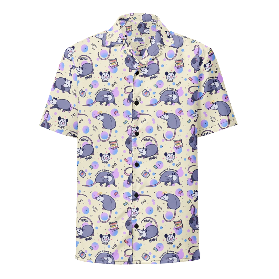 Trash Baby Opossums Button Down product image (1)
