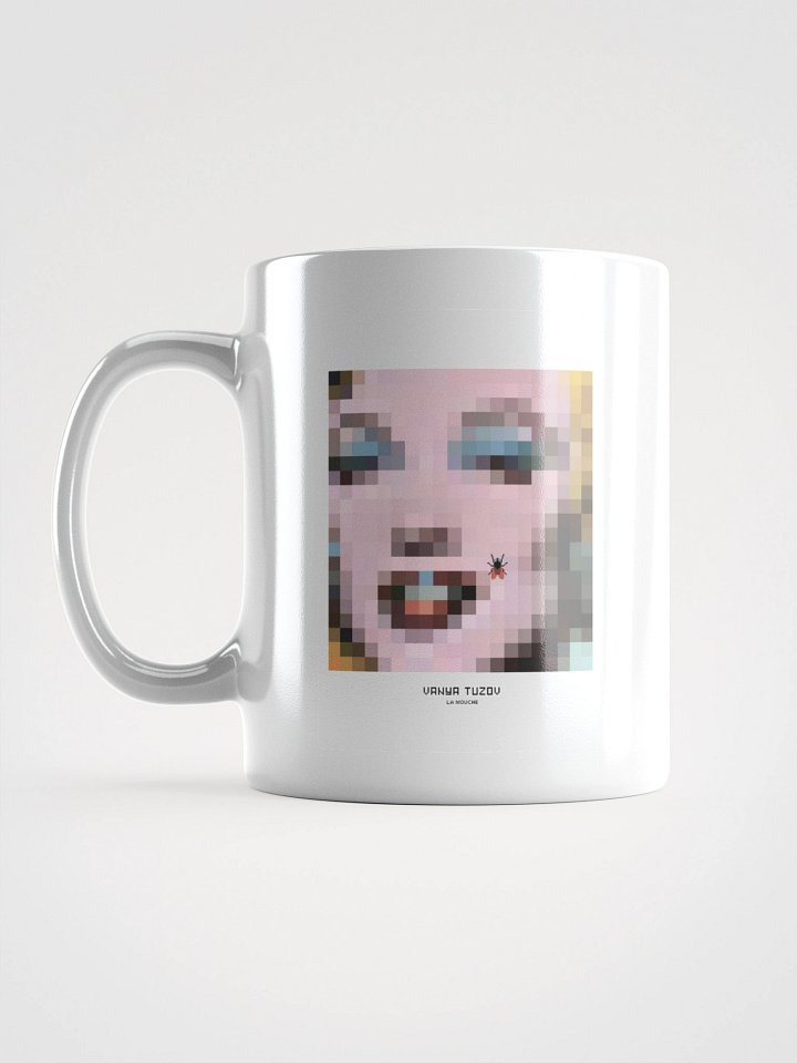 AR La Mouche Pixel Glossy Mug 11 oz product image (1)