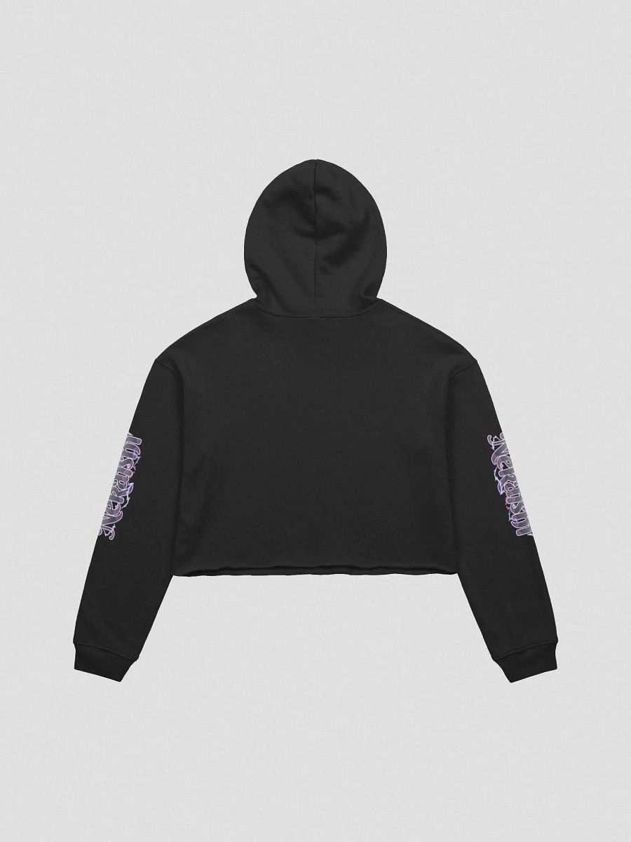 Bella+Canvas Fleece Crop Hoodie - Standard | Dark Mode product image (4)
