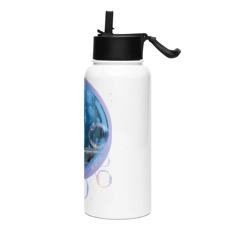 Bubble Cat Stainless Steel Water Bottle product image (3)