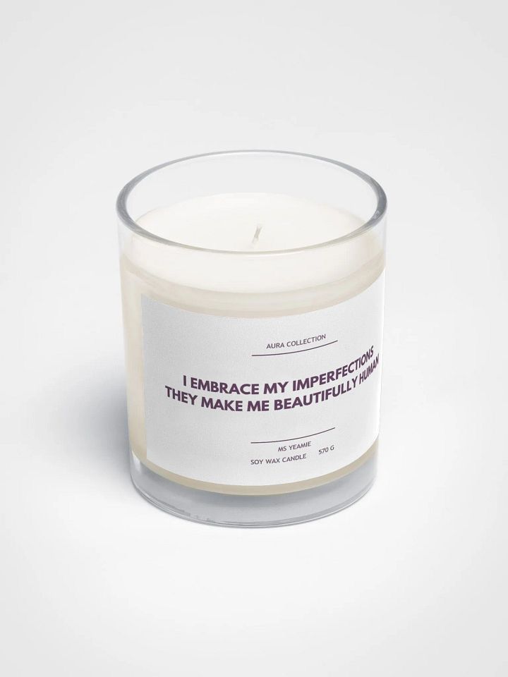 AURA COLLECTION : Embrace Imperfections Soy Wax Candle product image (2)