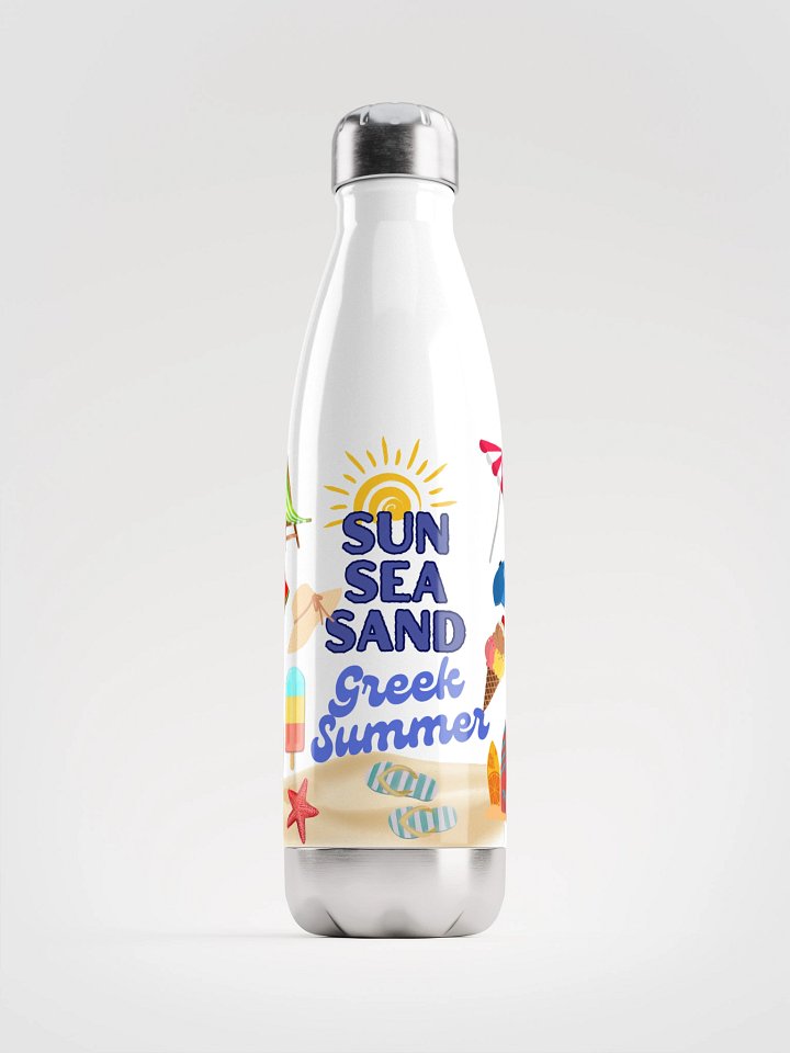 Summer Vibes Stainless Steel Water Bottle product image (1)