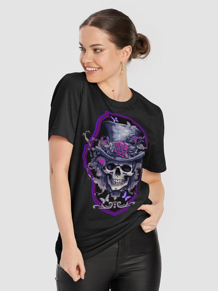 Gothic Rose Skull T-Shirt product image (1)
