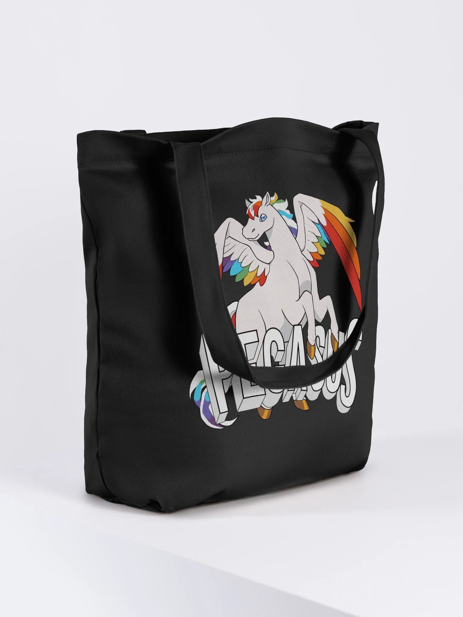 Rainbow Pegasus Eco Tote product image (4)