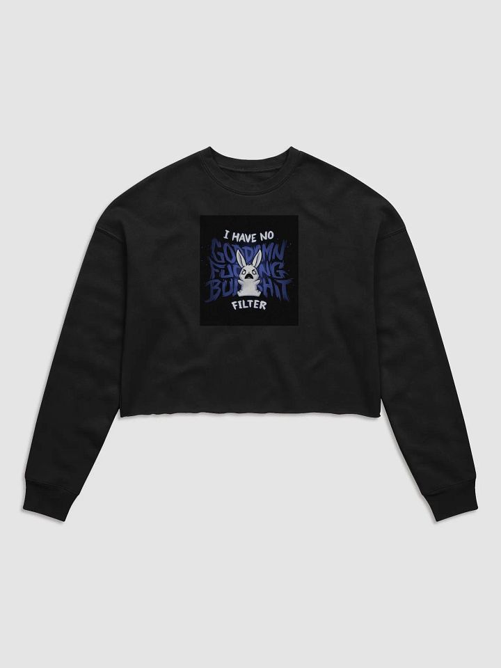 Unfiltered Rabbit Women's Crop Sweatshirt product image (5)