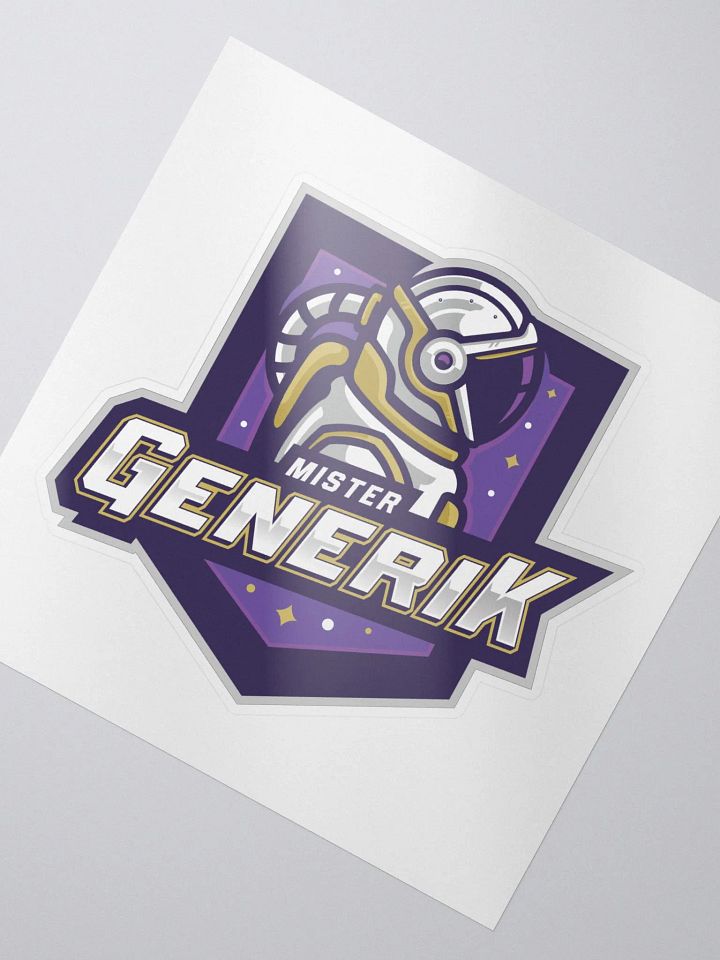 Mister Generik Shield Sticker product image (2)