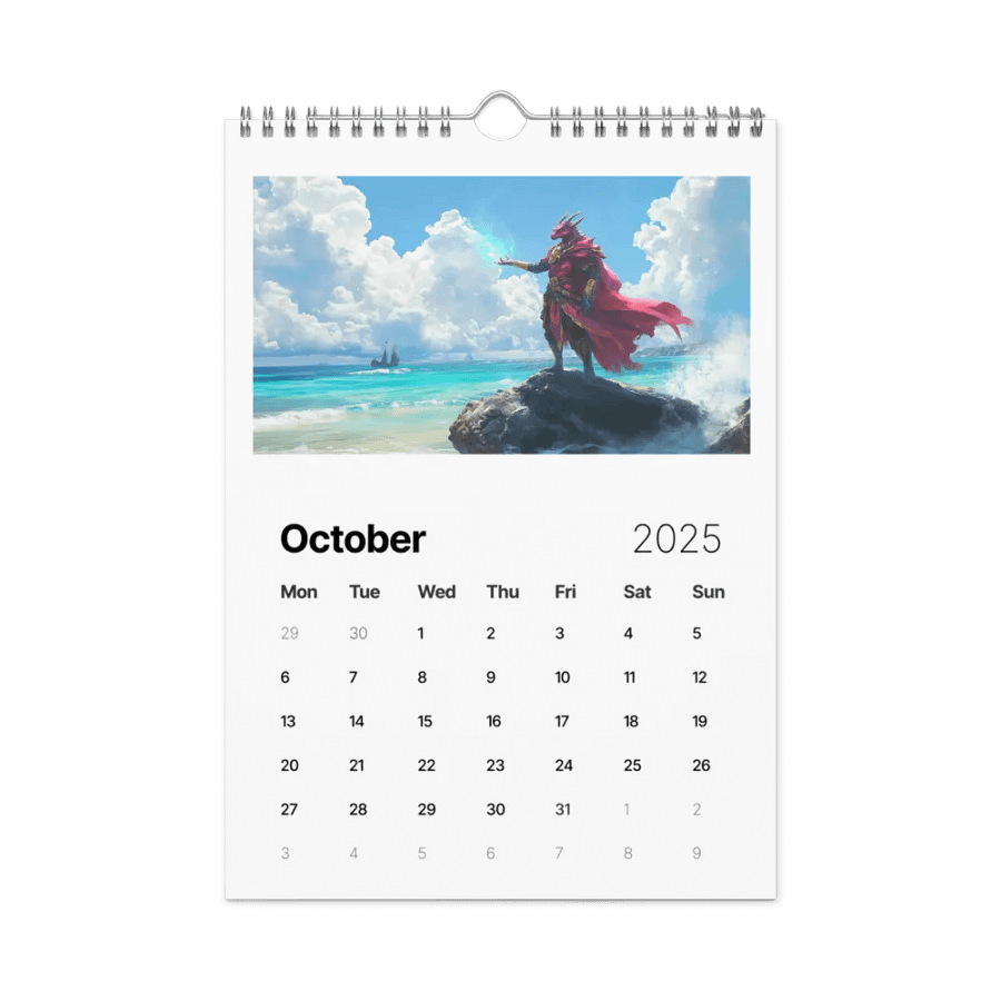 2025 Hack the Dungeon class calendar | D&D product image (12)