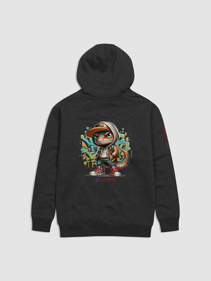 Cotton Heritage Unisex Premium Hoodie Graffiti Gecko product image (6)