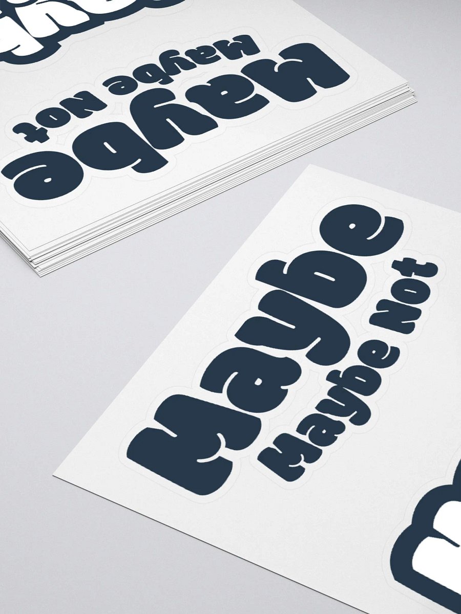 Modern Maybe Not Stickers product image (4)