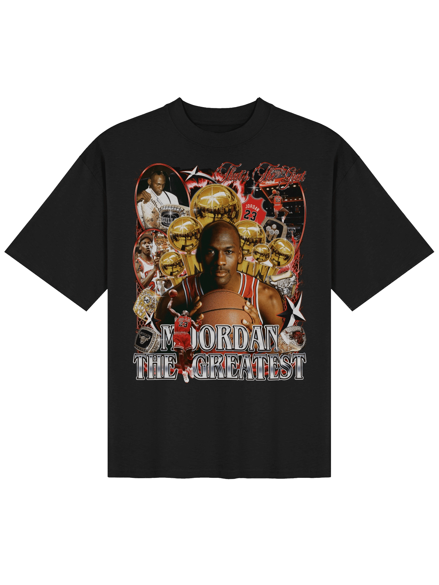 Michael Jordan The Greatest Bootleg T-Shirt product image (1)