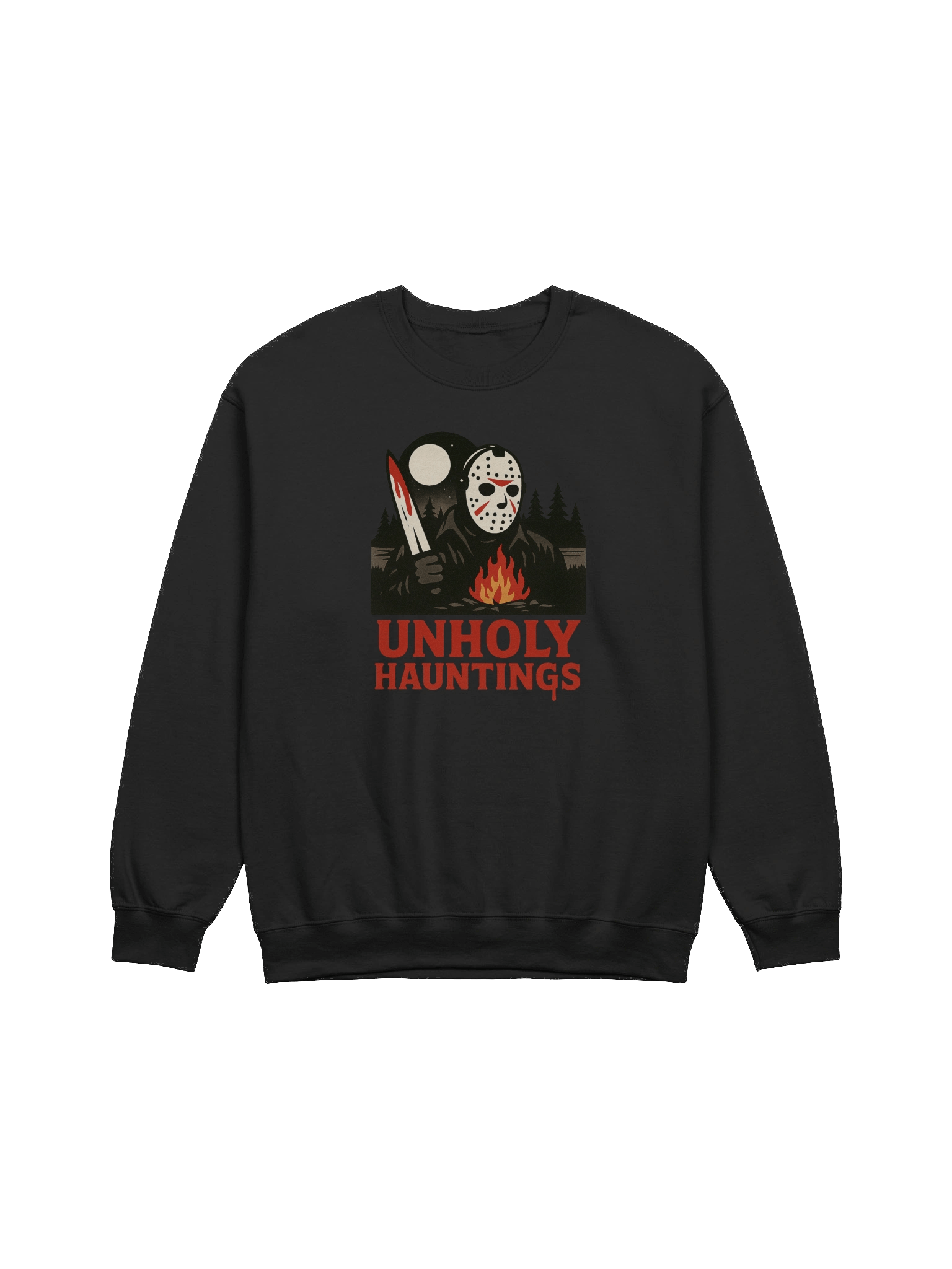 Unholy Hauntings Jason Black Crew product image (1)