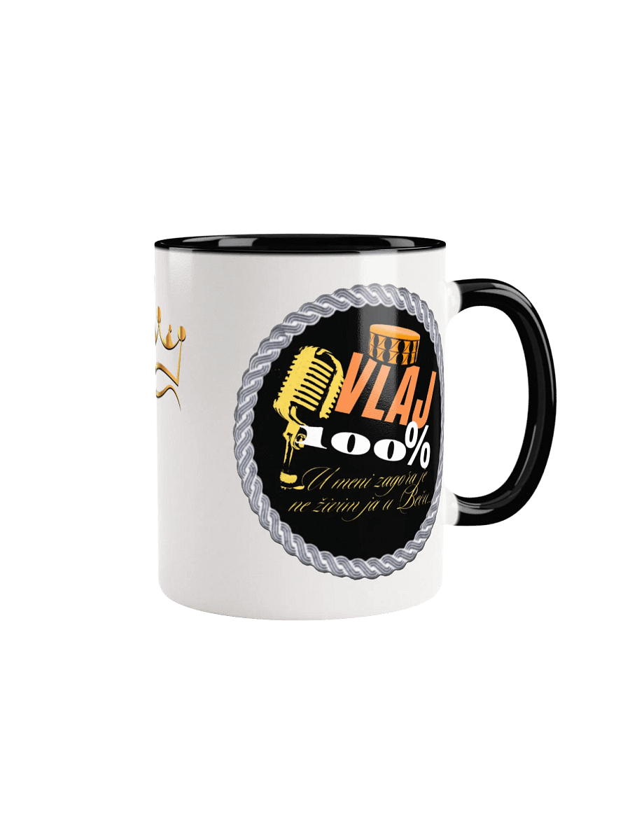 Vlaj 100% Royal Crest Ceramic Mug product image (2)