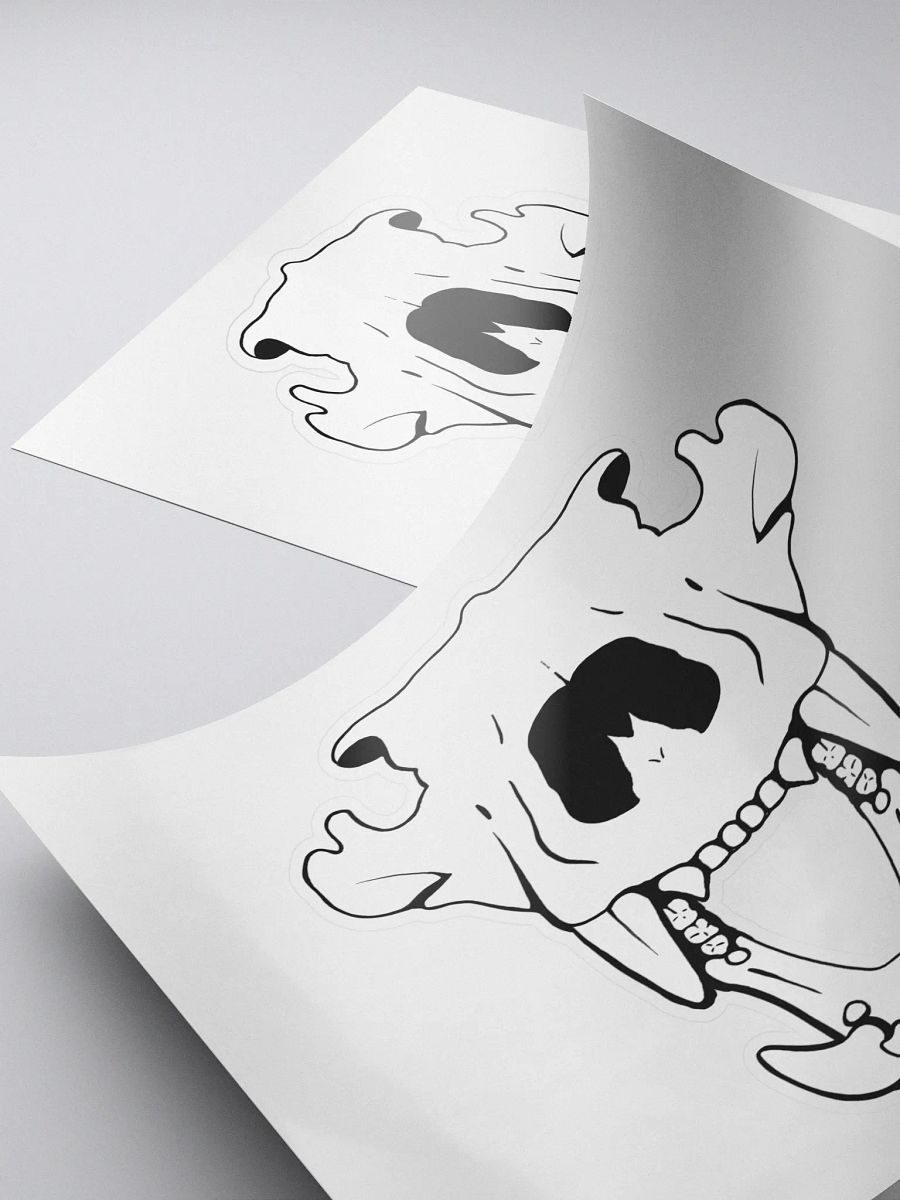 Skull Dog Sticker product image (4)