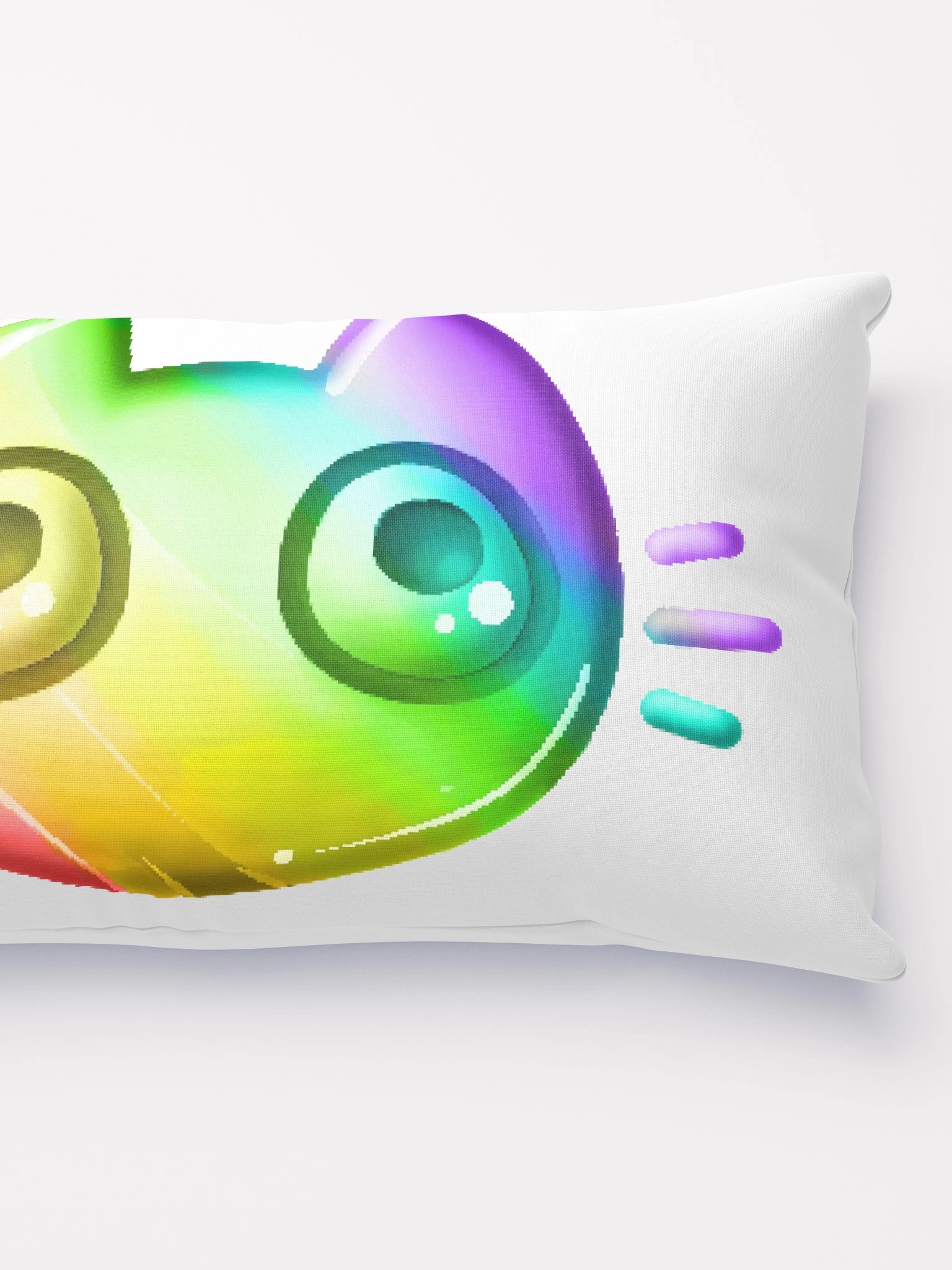 Long Cushion - Rainbow Cat Face product image (3)