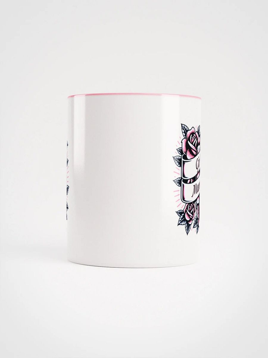 Girl Mama Floral Tattoo Ceramic Mug product image (5)