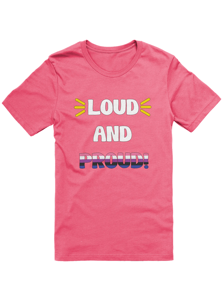 Loud and Proud Genderfluid T-Shirt product image (1)