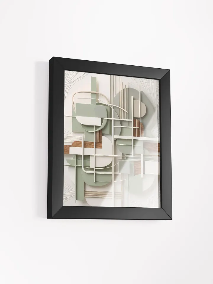 Modern Minimalist Art - Wall Art - Framed - v3 product image (15)