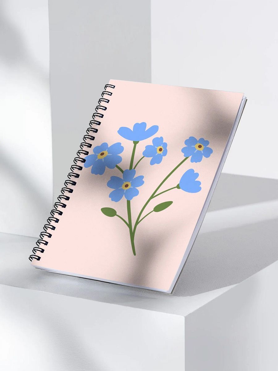Blooming Delight Spiral Notebook product image (3)