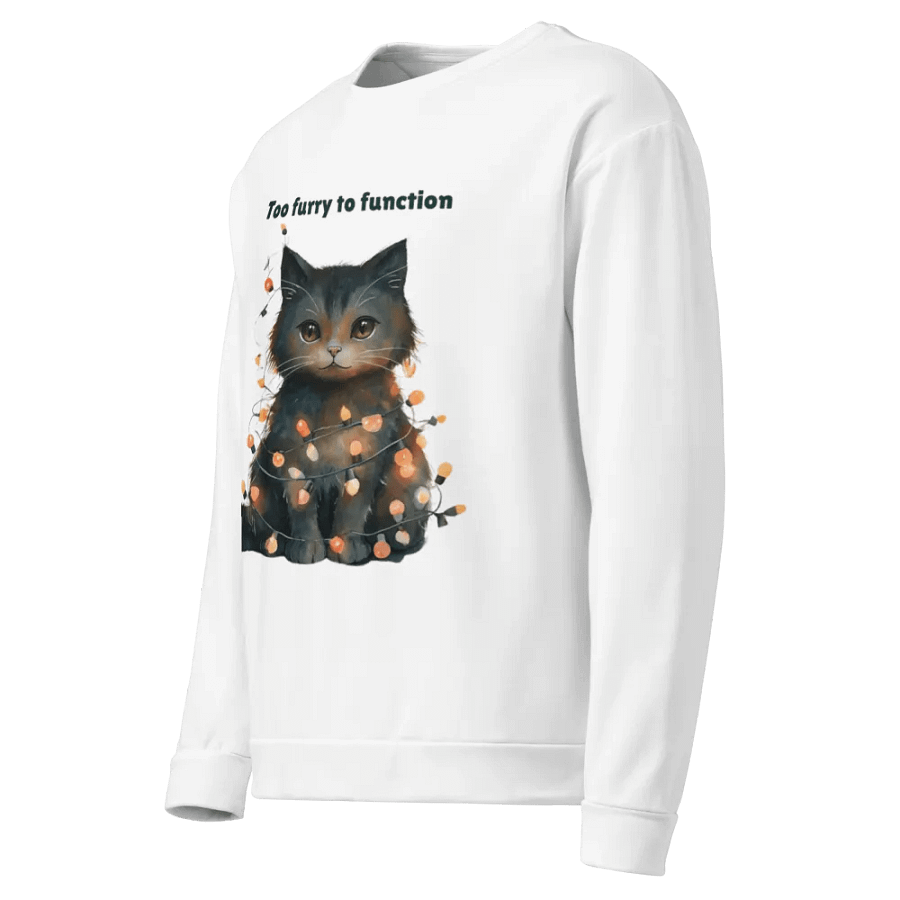 Too Furry to Function Sweatshirt product image (3)