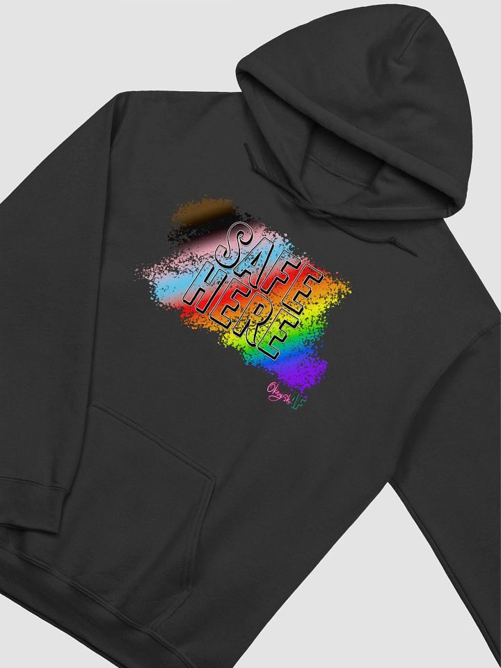 OkayishAF Safe Here Hoodie product image (2)