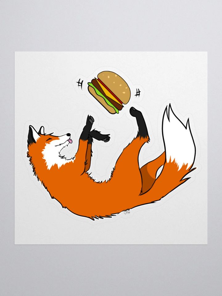 Benjamin Burger Sticker product image (3)