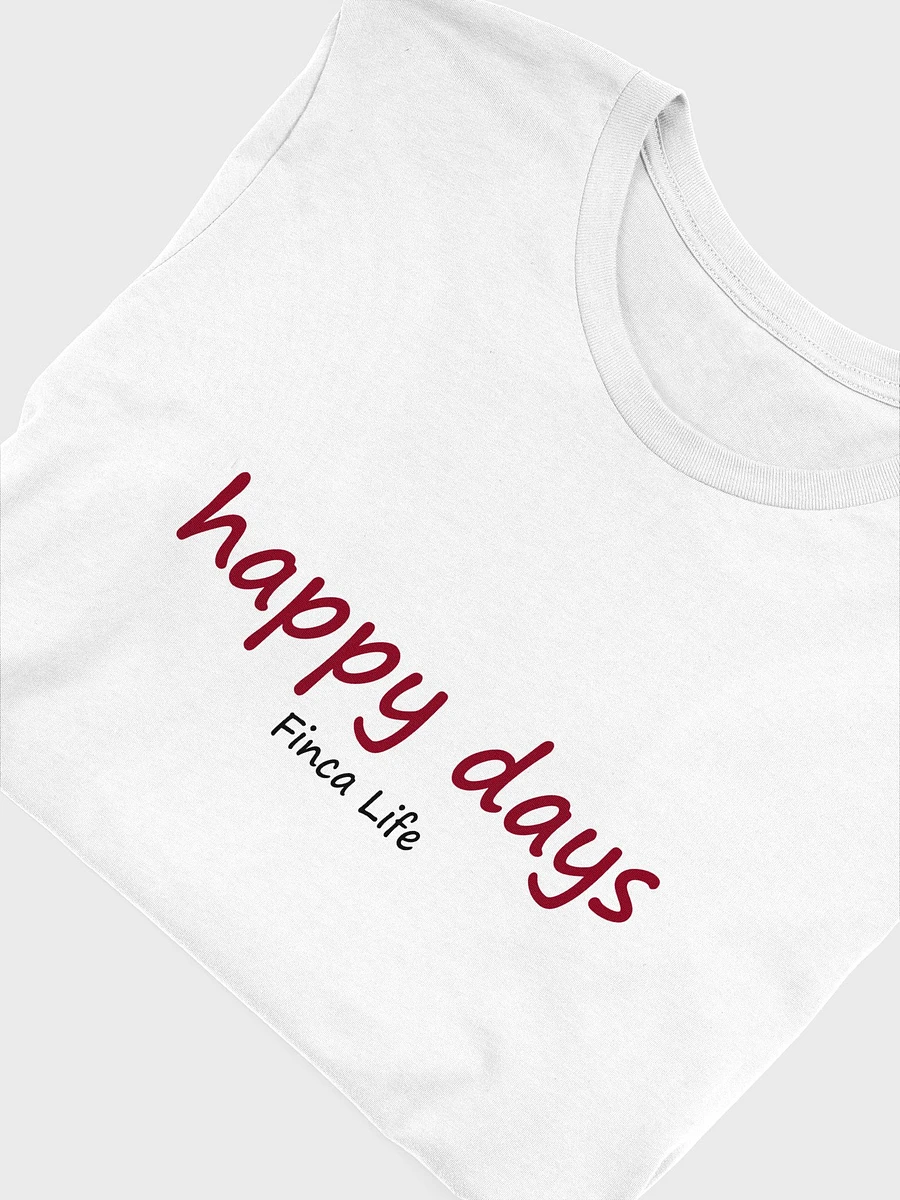 Happy Days tee 1 - white product image (5)
