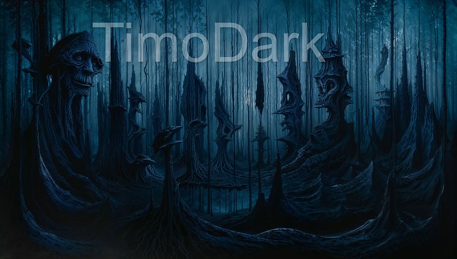 Haunted Grove Desktop Wallpaper product image (1)