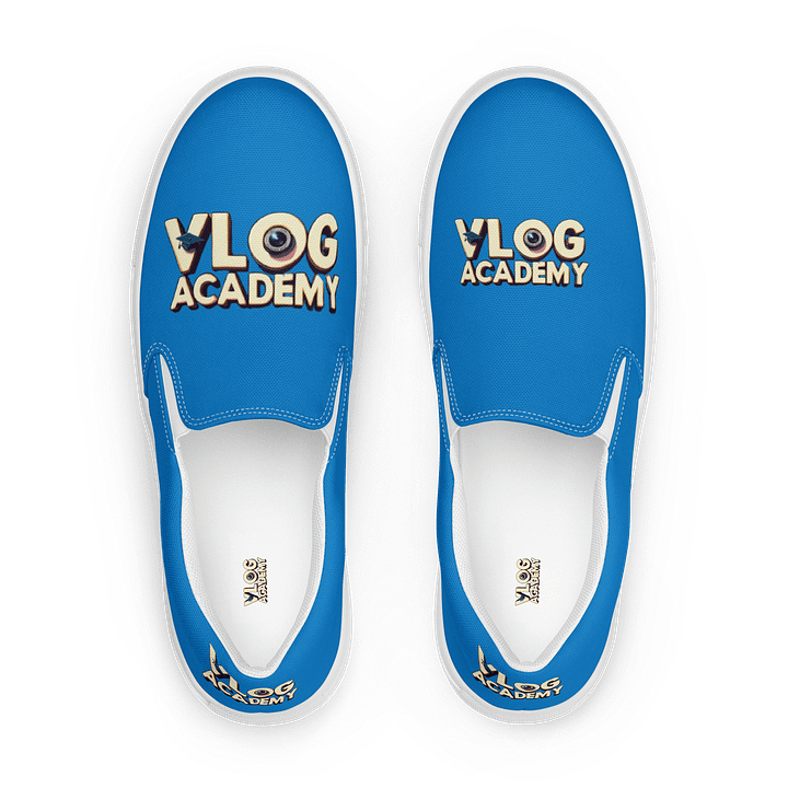 Vlog Academy Women's Slip-On Canvas Shoes product image (1)