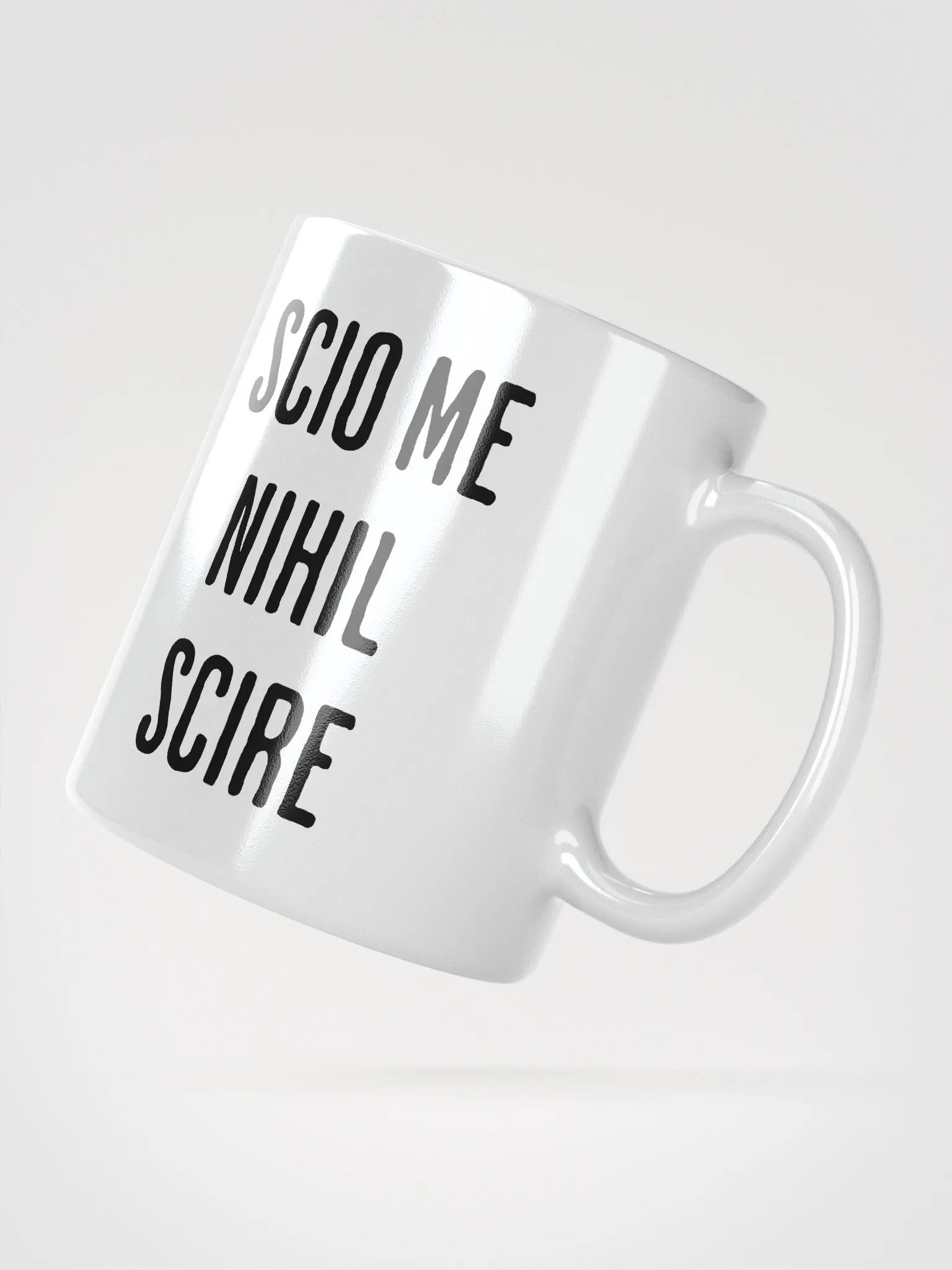 Scio Me Nihil Scire Mug product image (5)