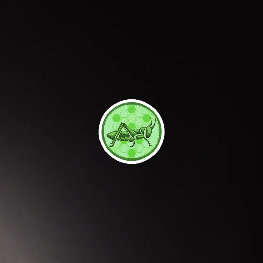 Green Grasshoppers Magnet product image (3)