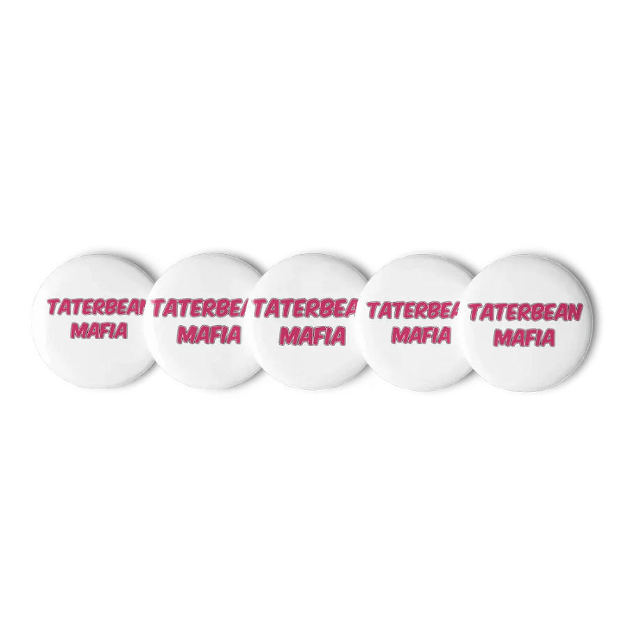 TATERBEAN MAFIA Pin Button Set product image (6)