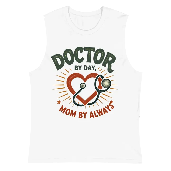 Doctor By Day, Mom By Always Muscle Tank product image (2)