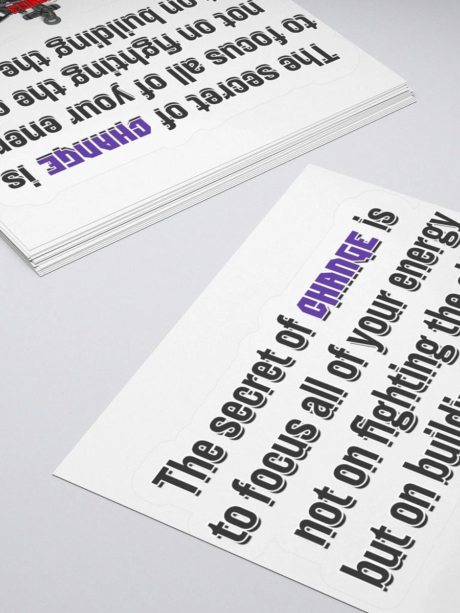 Positivity Change - Sticker product image (4)