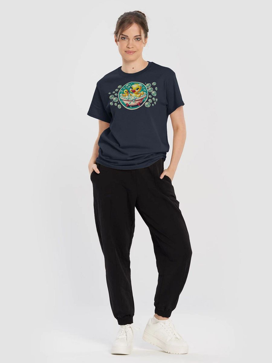 Ducky Bubble Bath Basic T-Shirt by Gildan product image (35)